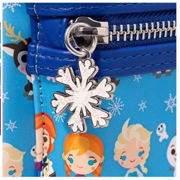 Loungefly Disney Frozen Chibi Characters AOP Mini Backpack main image 9